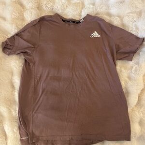Adidas Men's Tee in Earthy Brown
